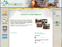 Tablet Screenshot of apiflordev.org